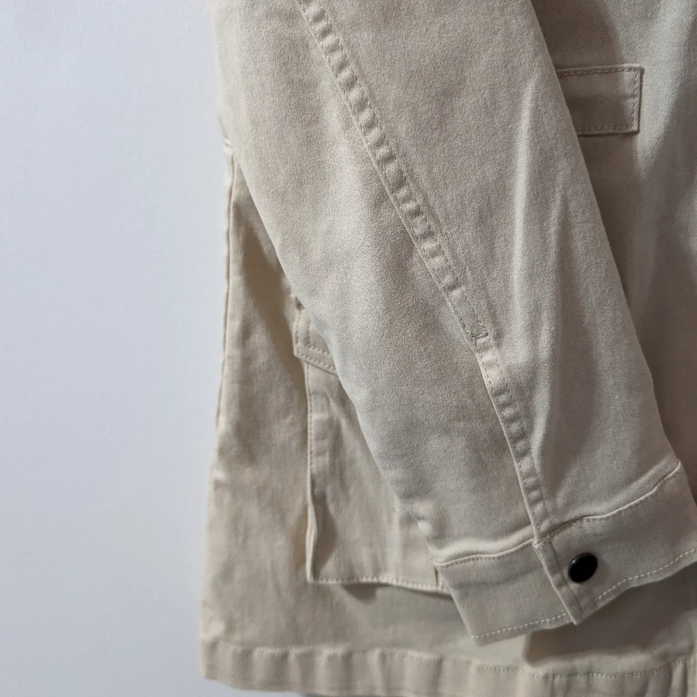 Market & Spruce Hooded Jacket Zip Front Size M NWT Kathleen - Picture 5 of 8